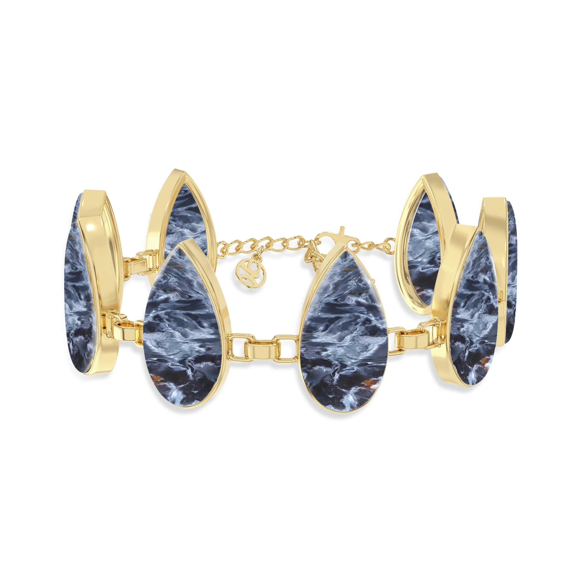 pietersite chain bracelet