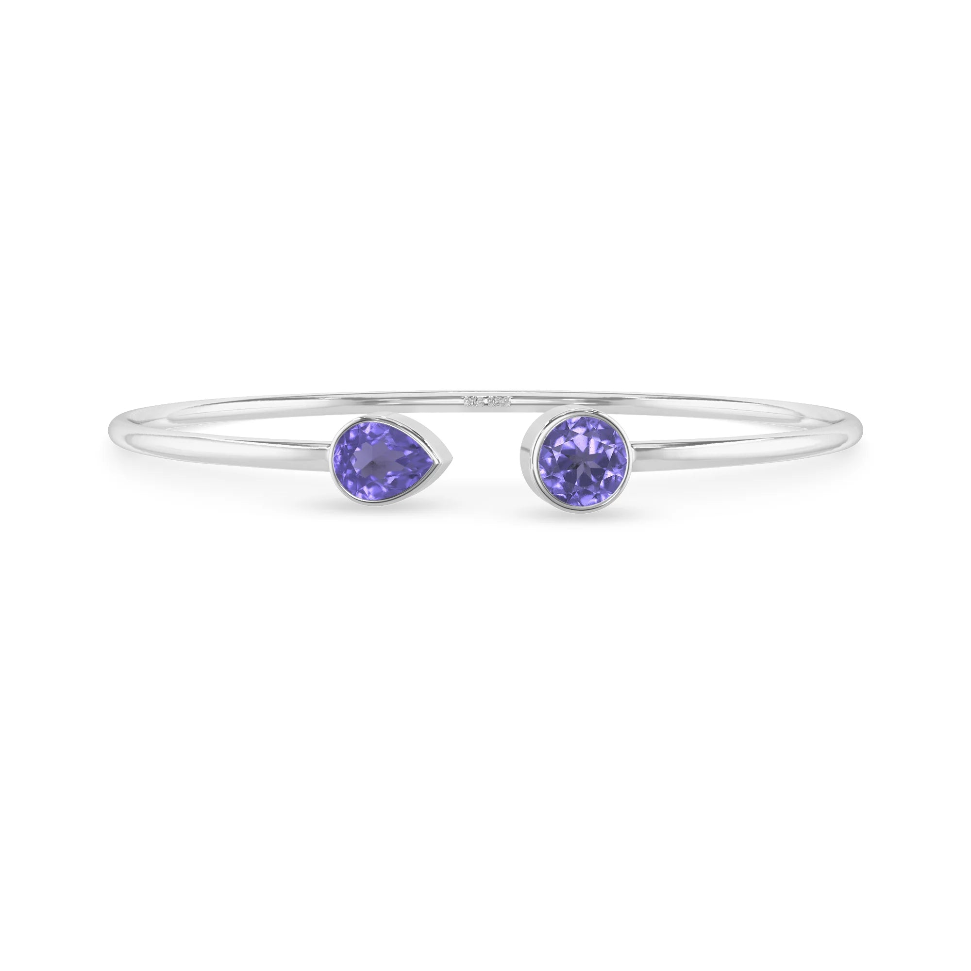 tanzanite cut bracelet