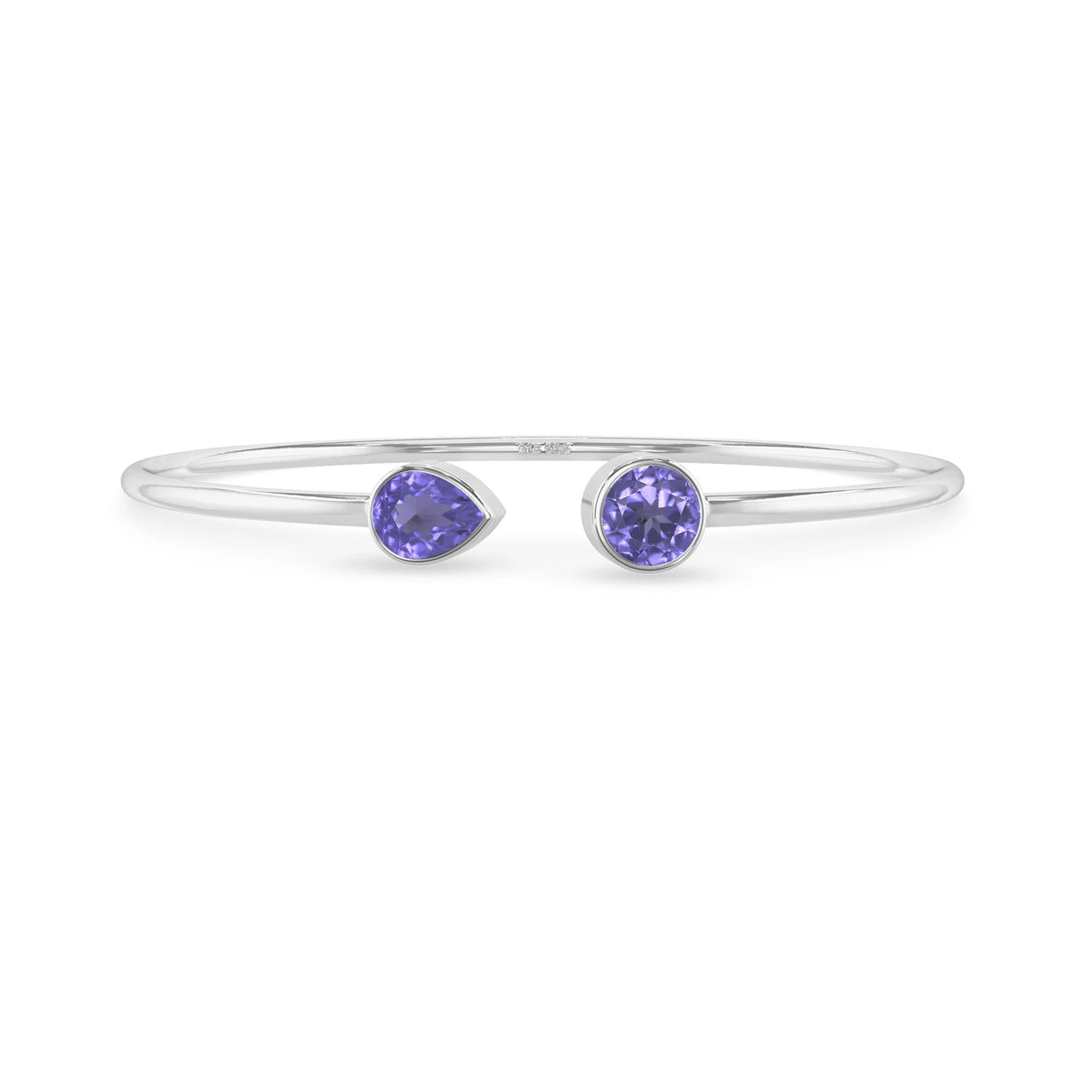 tanzanite cut bracelet