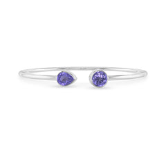 tanzanite cut bracelet