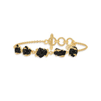 black-tourmaline rough bracelet
