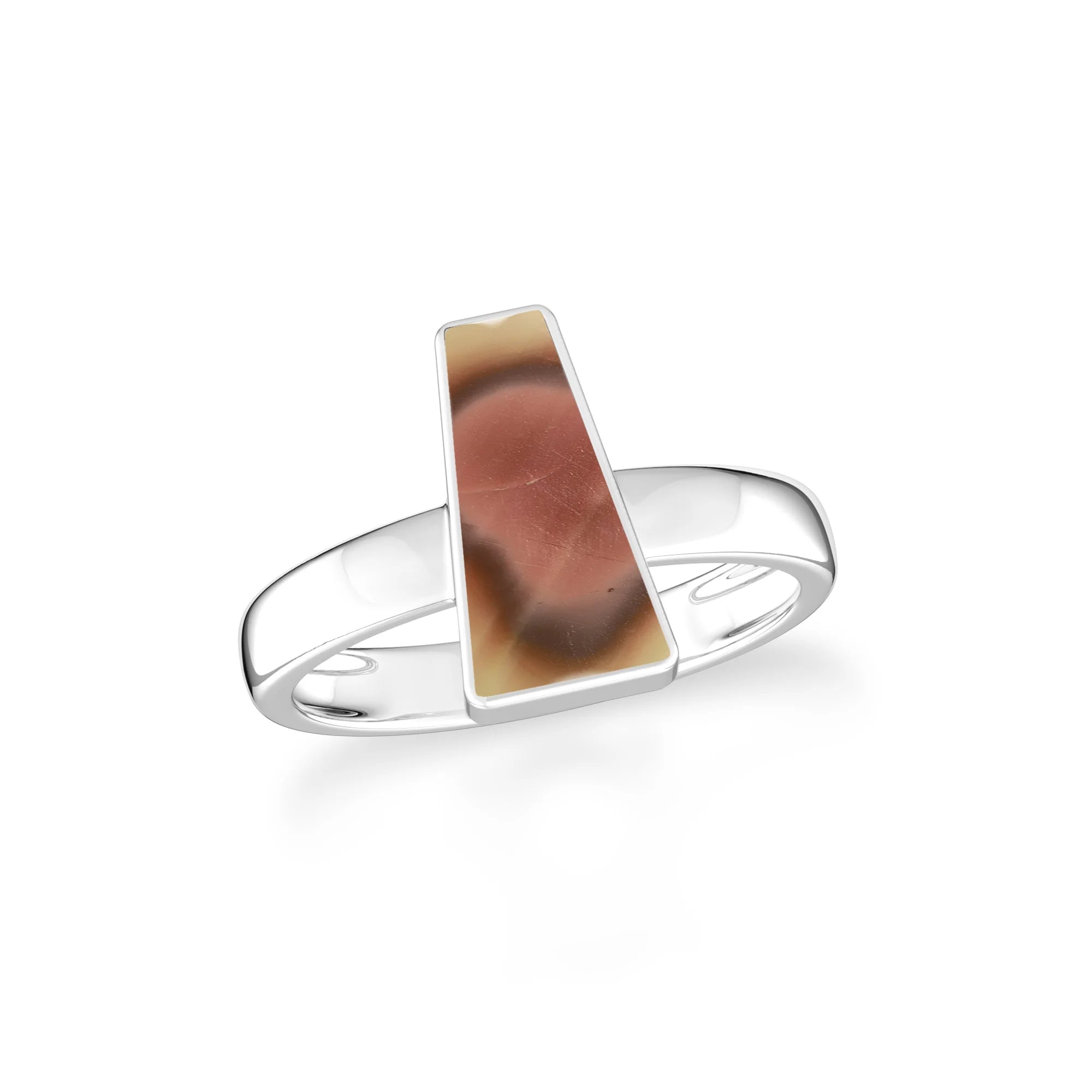 imperial-jasper bezel-set ring