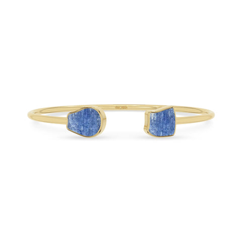 kyanite twister bracelet