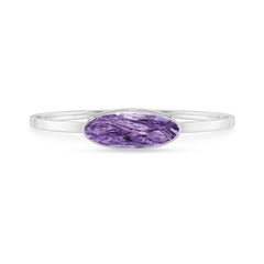 charoite rough bracelet