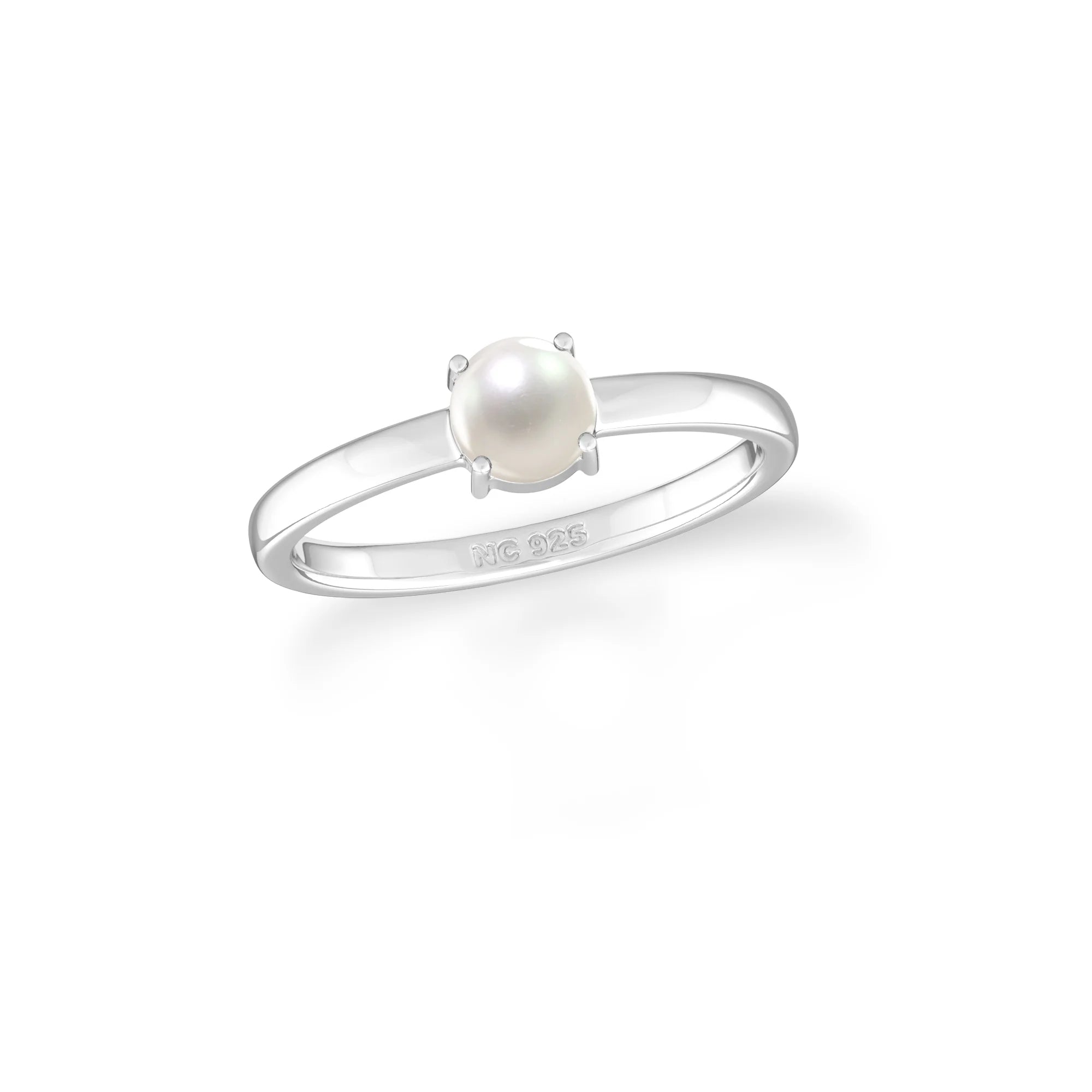 paraiba apatite stackable prong-set ring