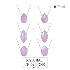 pink moonstone pendant