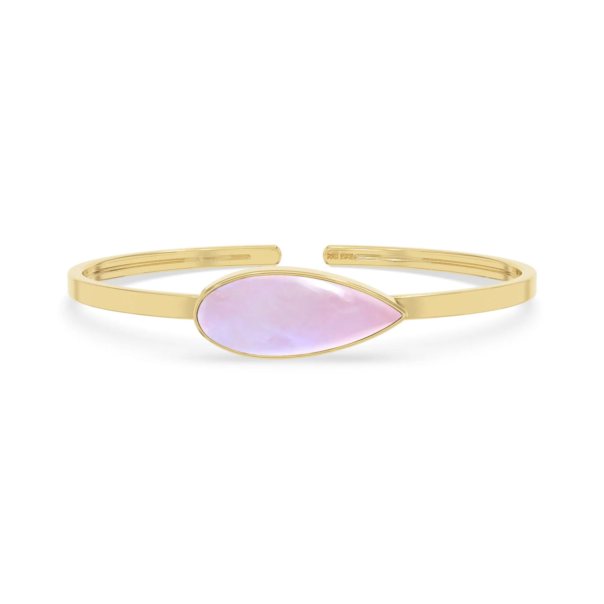 pink moonstone rough bracelet
