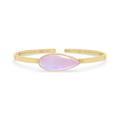 pink moonstone rough bracelet