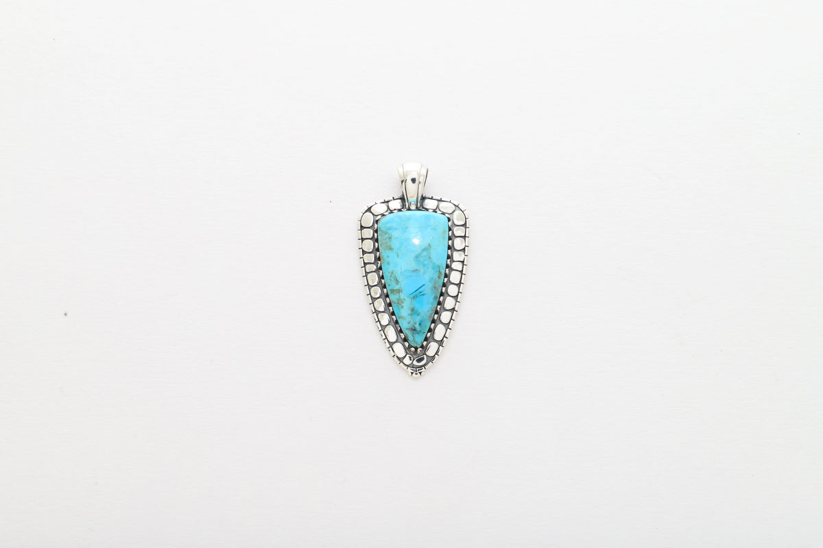 compressed-turquoise-blue pendant