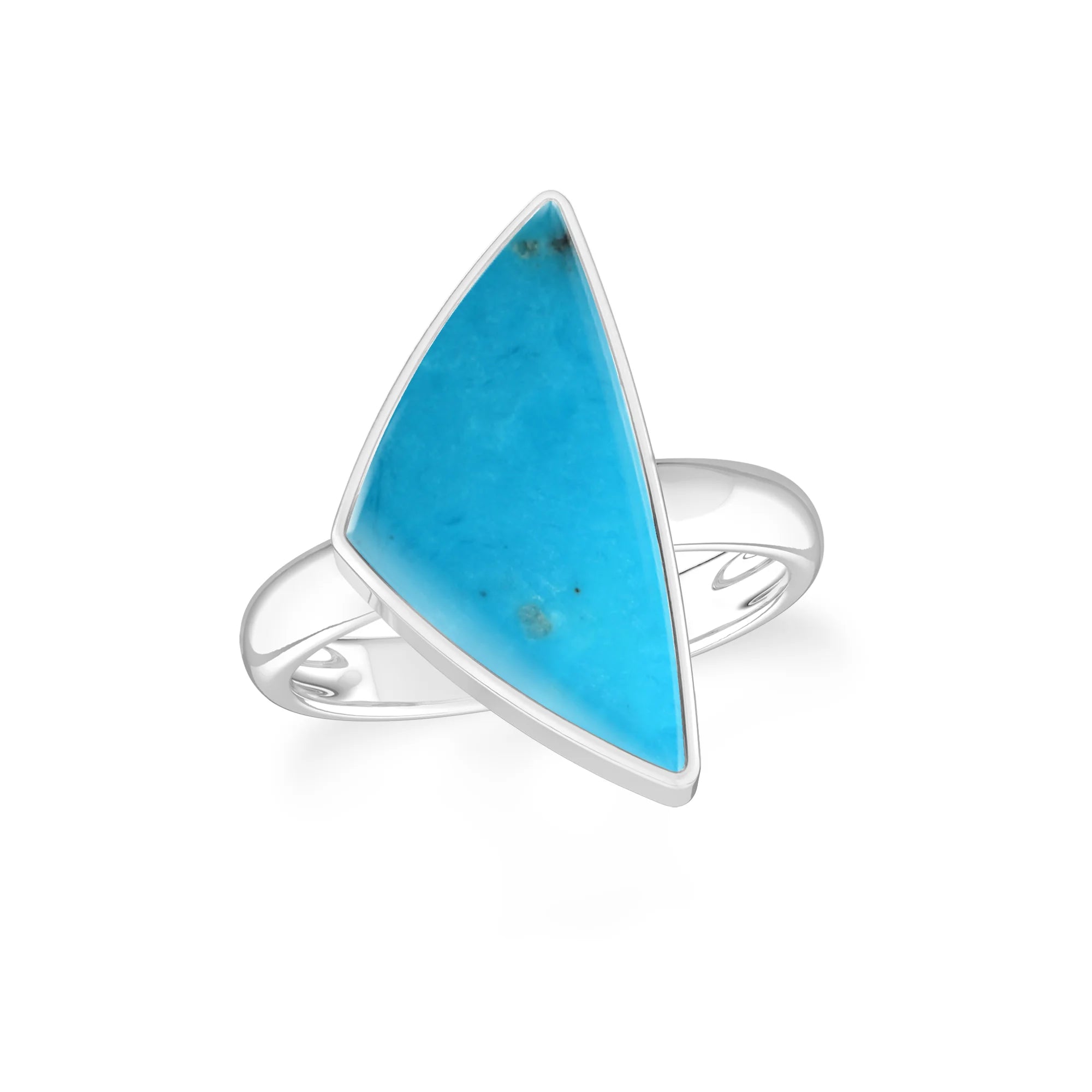 turquoise bezel-set ring