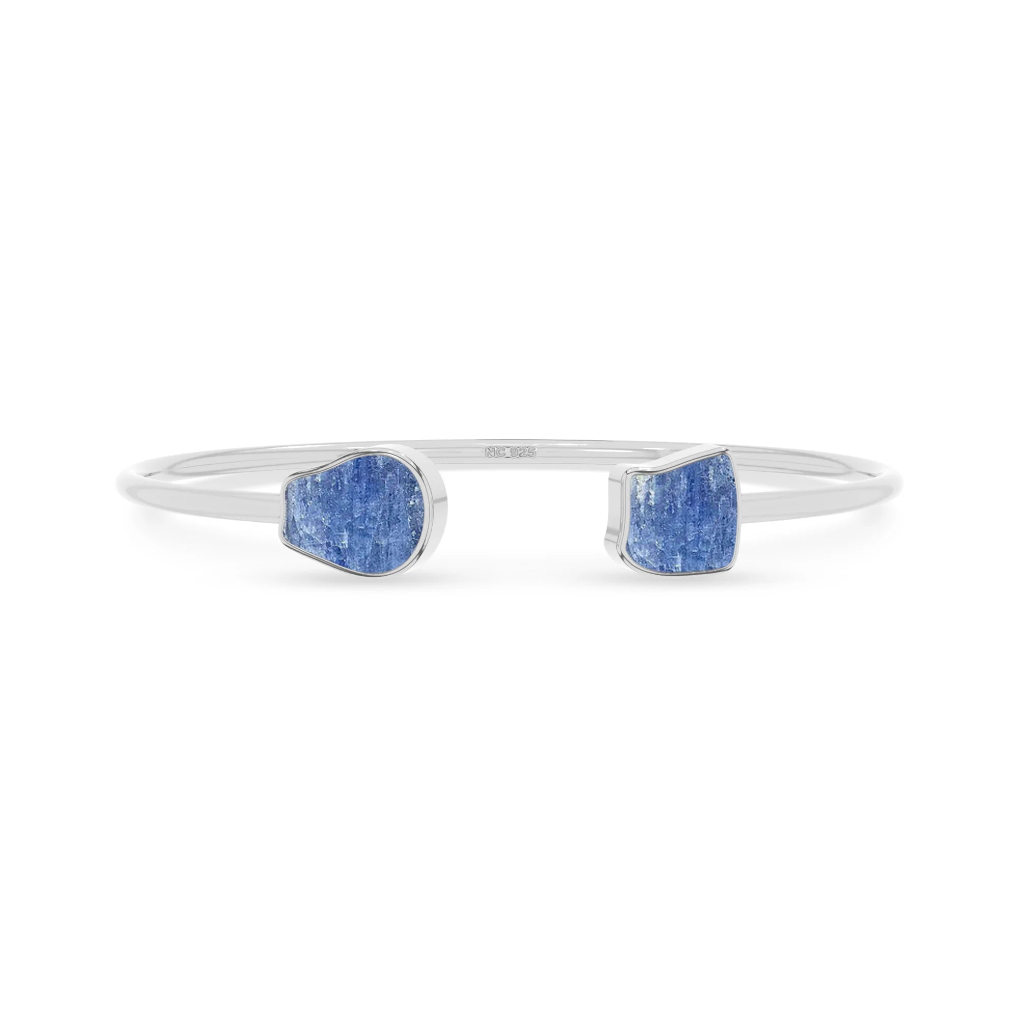 kyanite twister bracelet