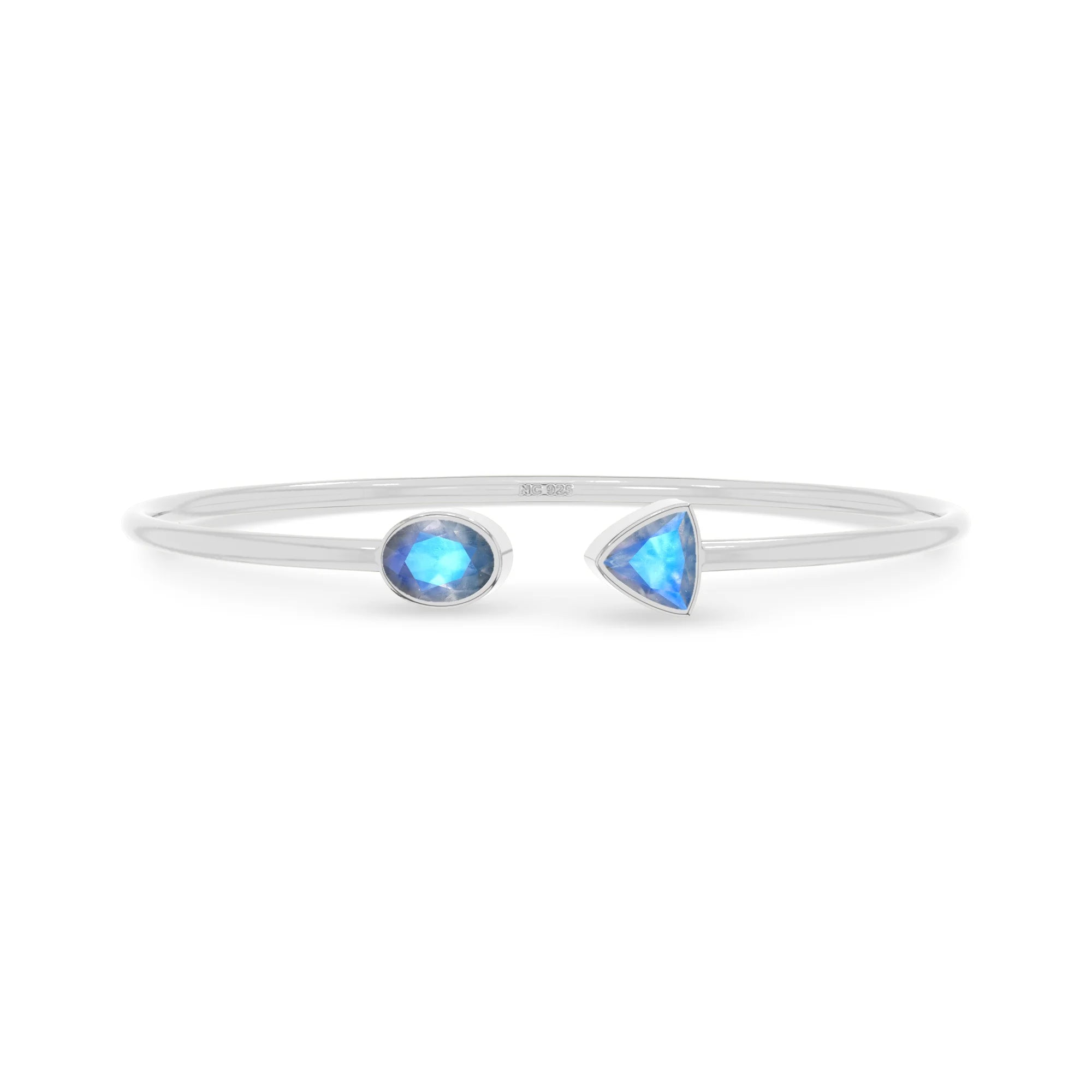 labradorite cut bracelet