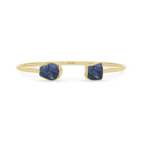 blue sapphire twister bracelet