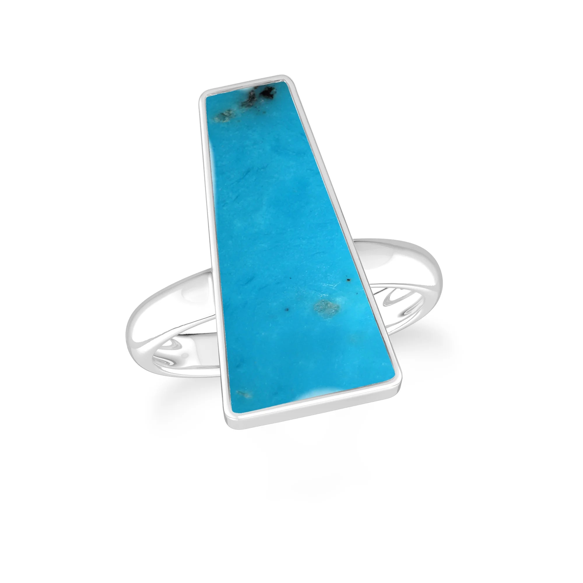 turquoise bezel-set ring