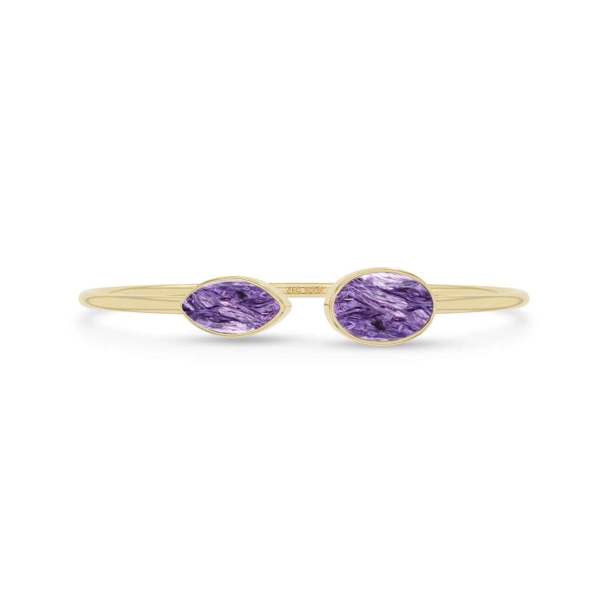 charoite cab bracelet