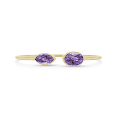 charoite cab bracelet