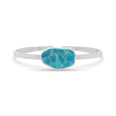 turquoise rough bracelet
