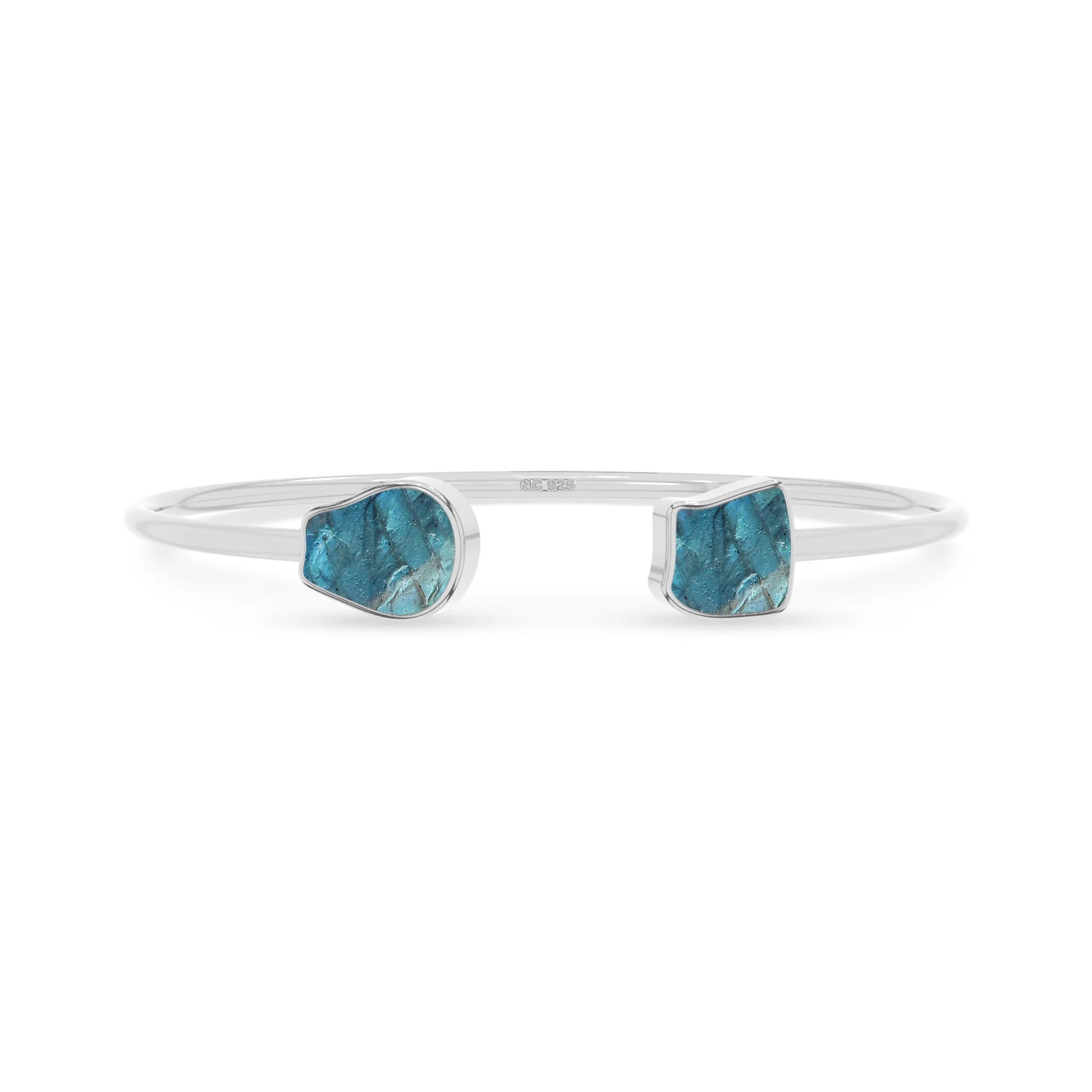 labradorite twister bracelet