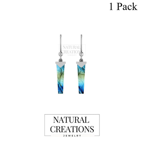 labradorite earrings
