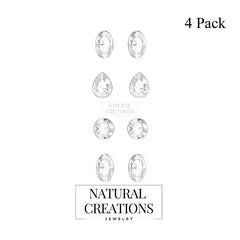 white topaz earrings 