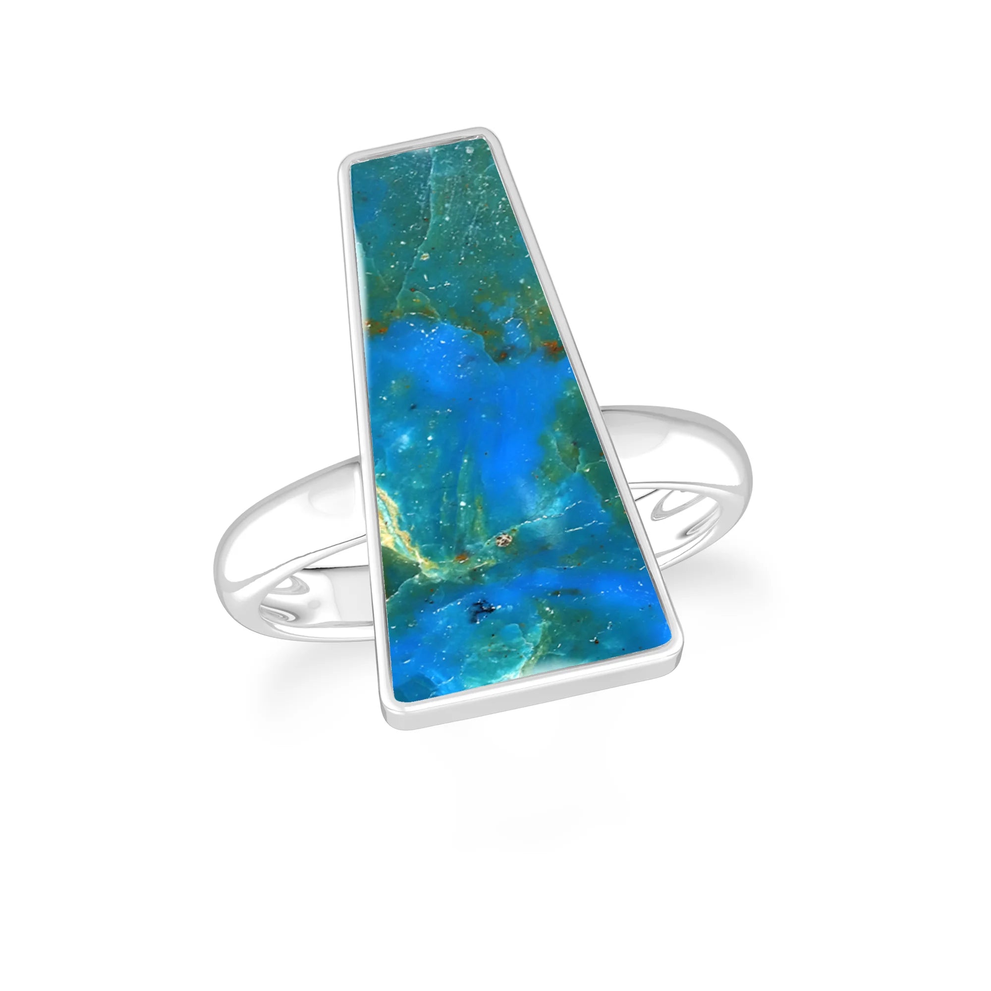 peruvian-opal bezel-set ring