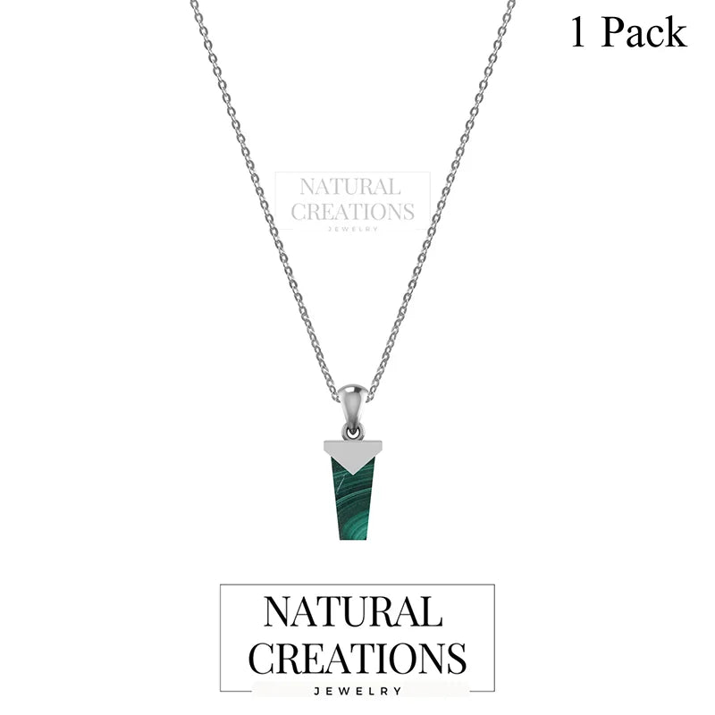 malachite pendant