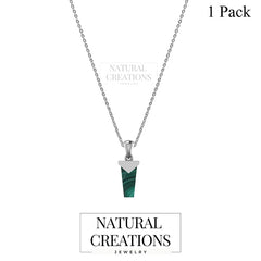 malachite pendant