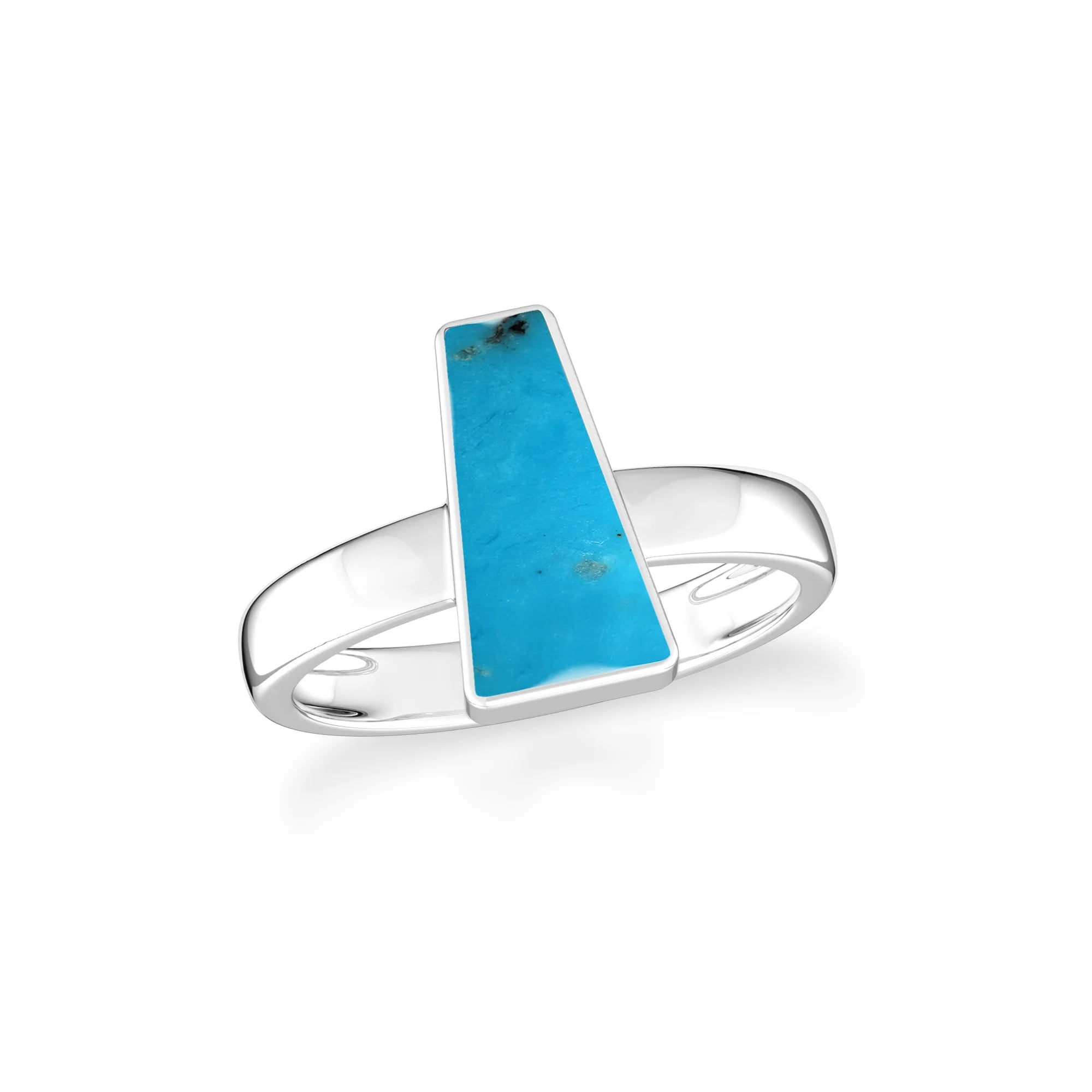 turquoise bezel-set ring