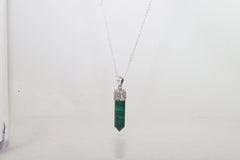 malachite pendant