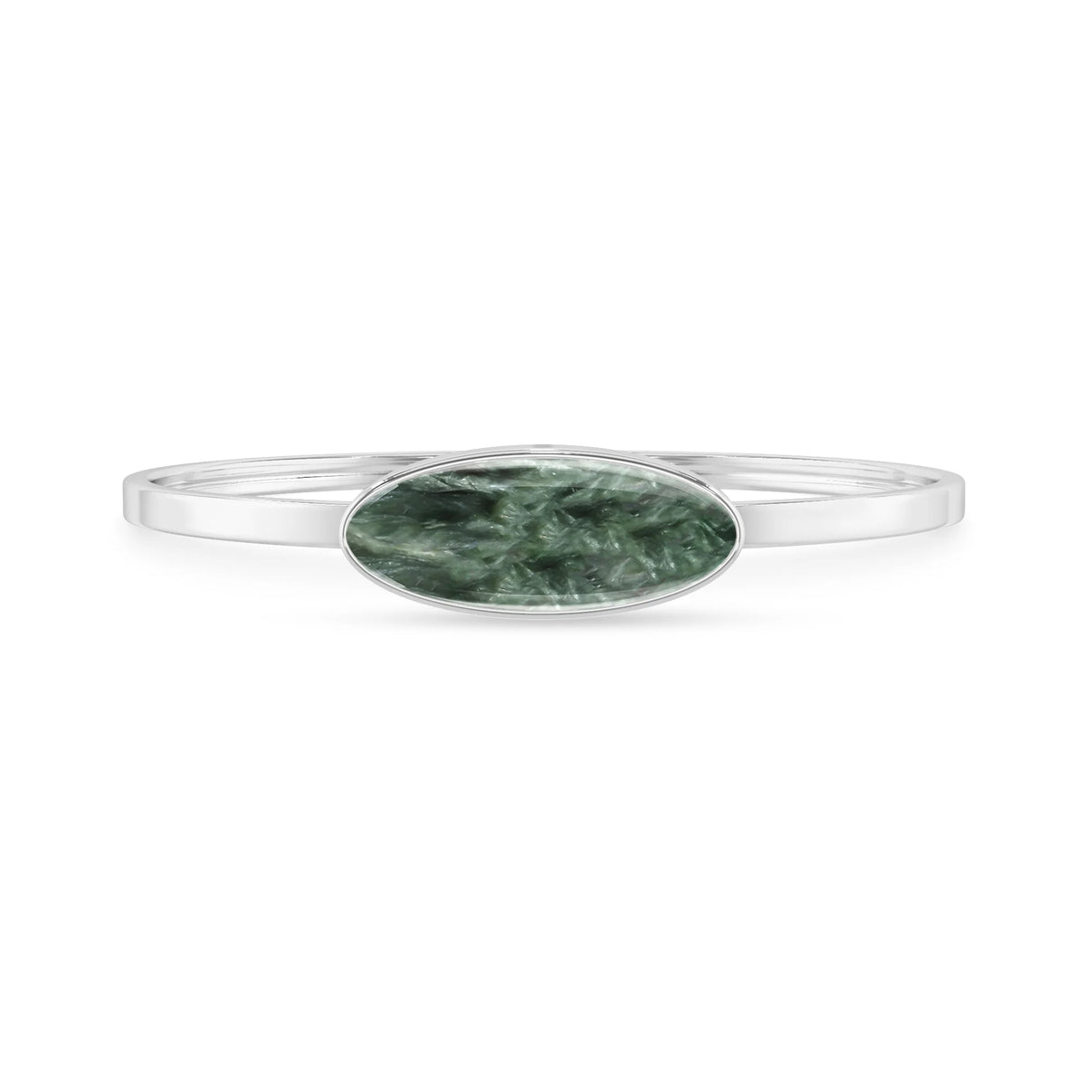 seraphinite rough bracelet