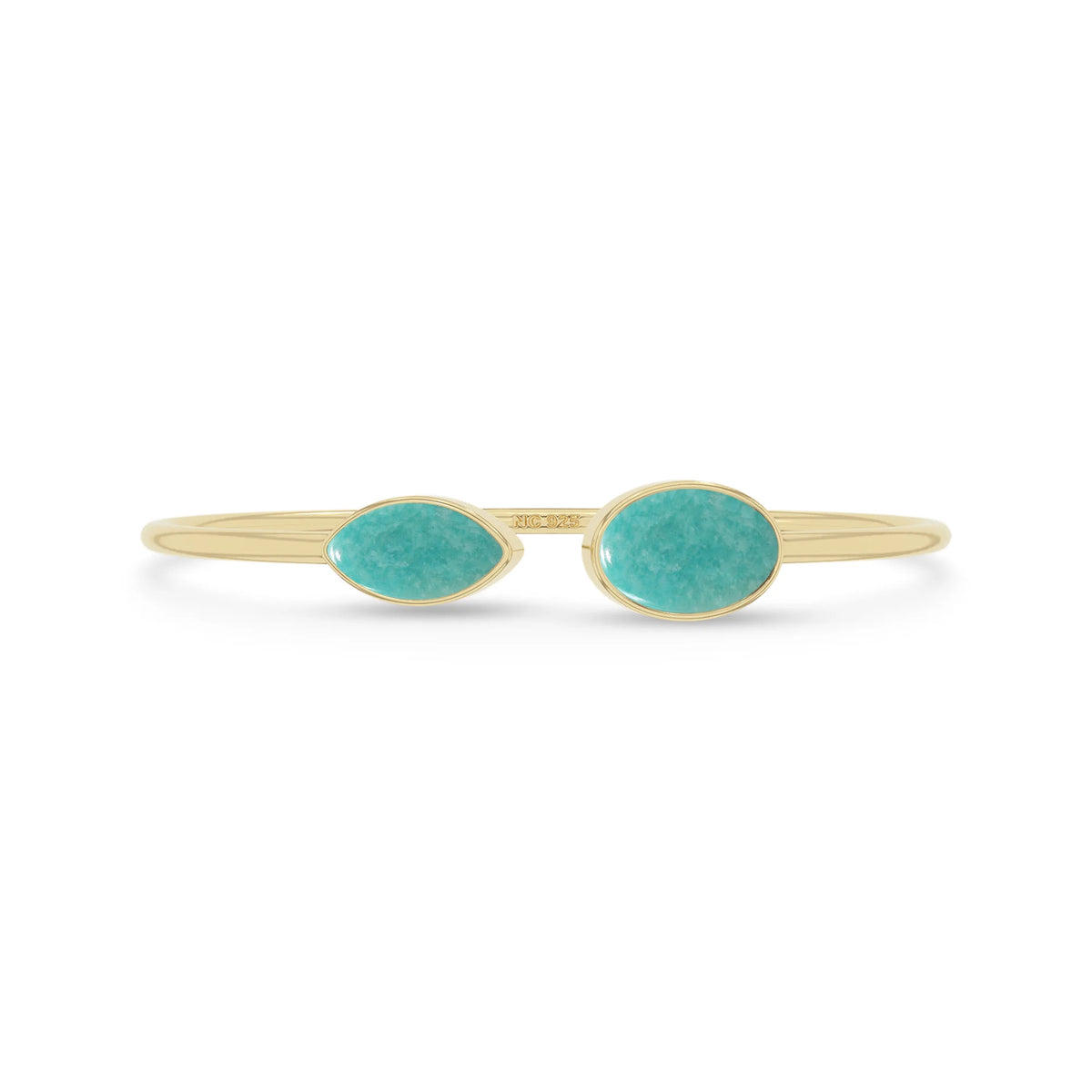 amazonite cab bracelet