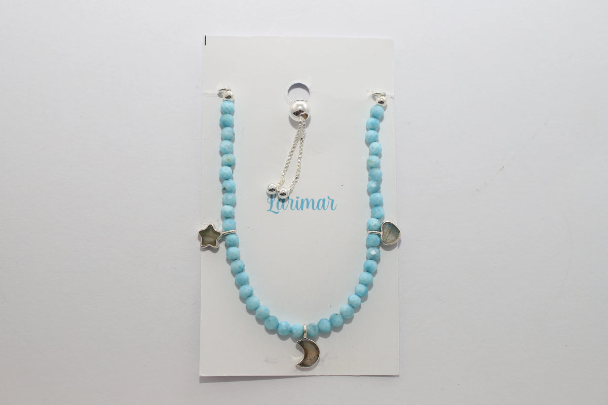 larimar cut bracelet