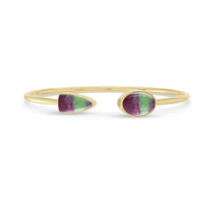 ruby zoisite cab bracelet