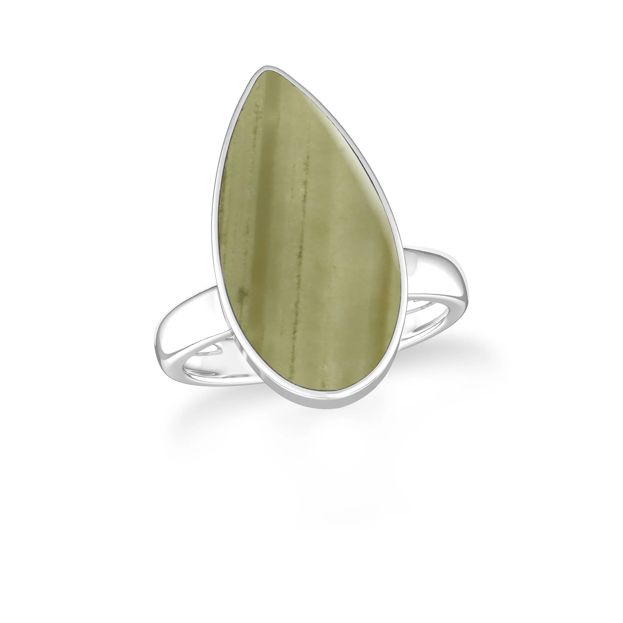 imperial-jasper bezel-set ring