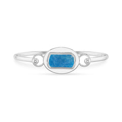 neon apatite rough bracelet