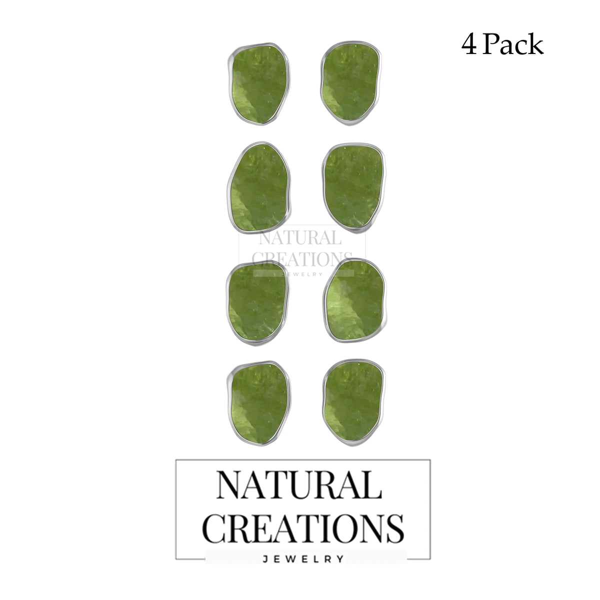 green apatite earrings 