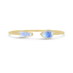 rainbow moonstone cab bracelet