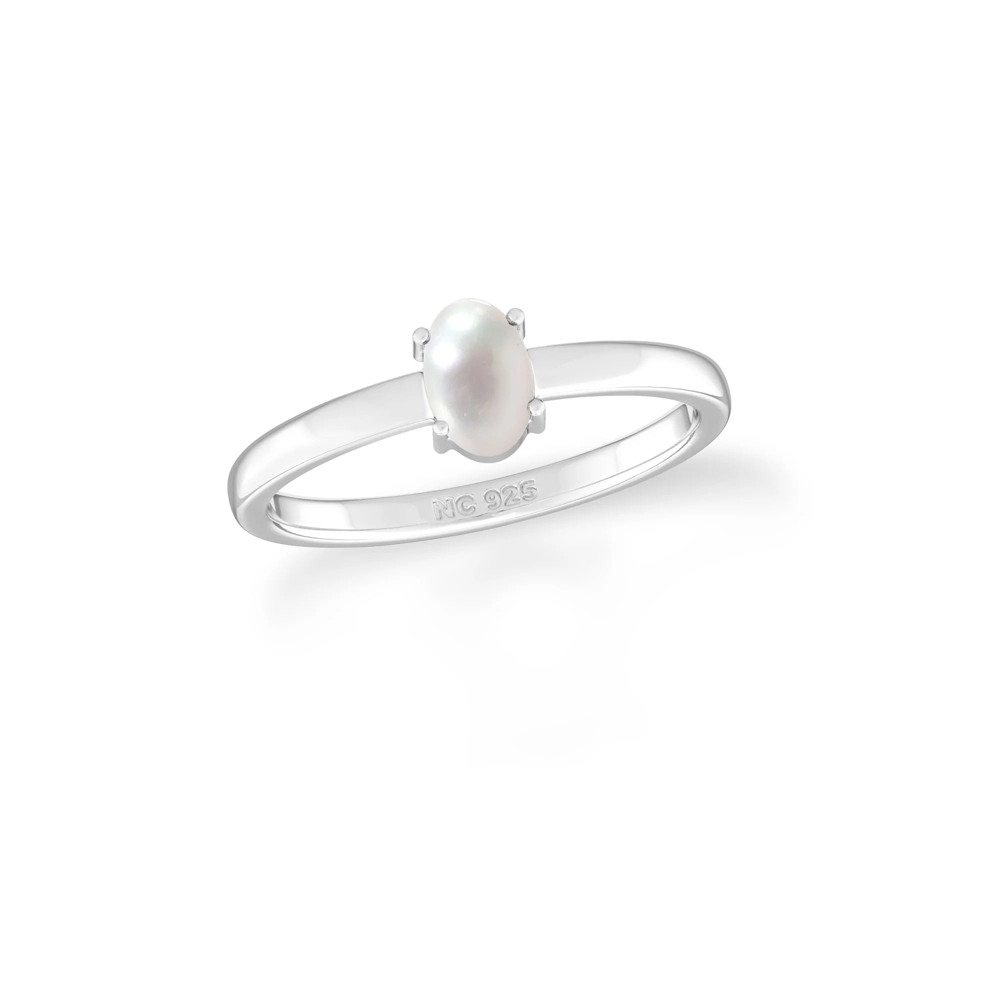 paraiba apatite stackable prong-set ring