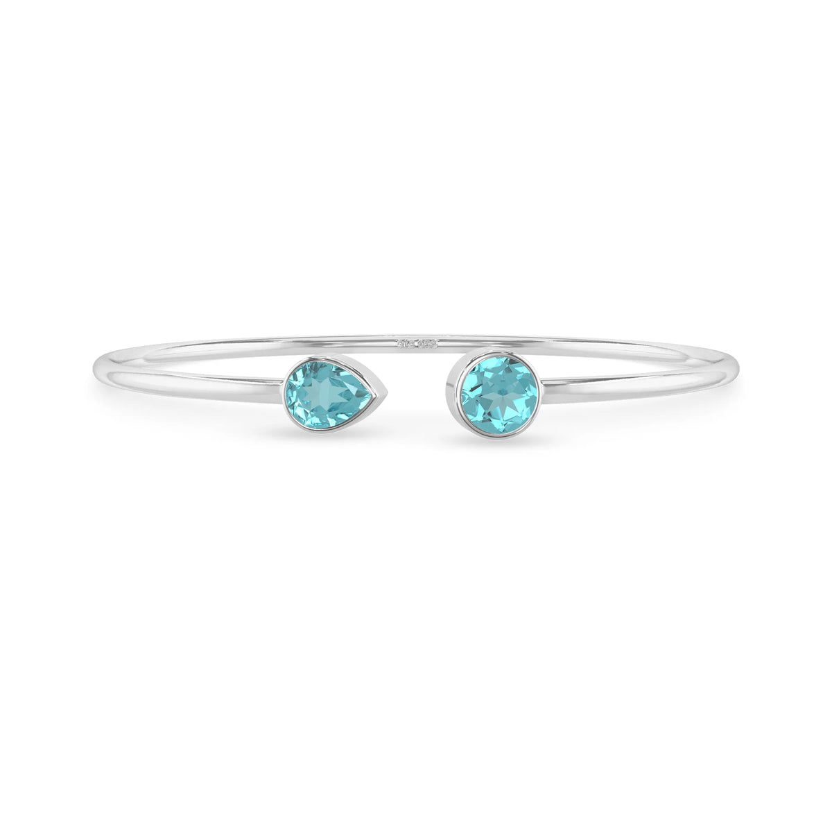 paraiba apatite cut bracelet