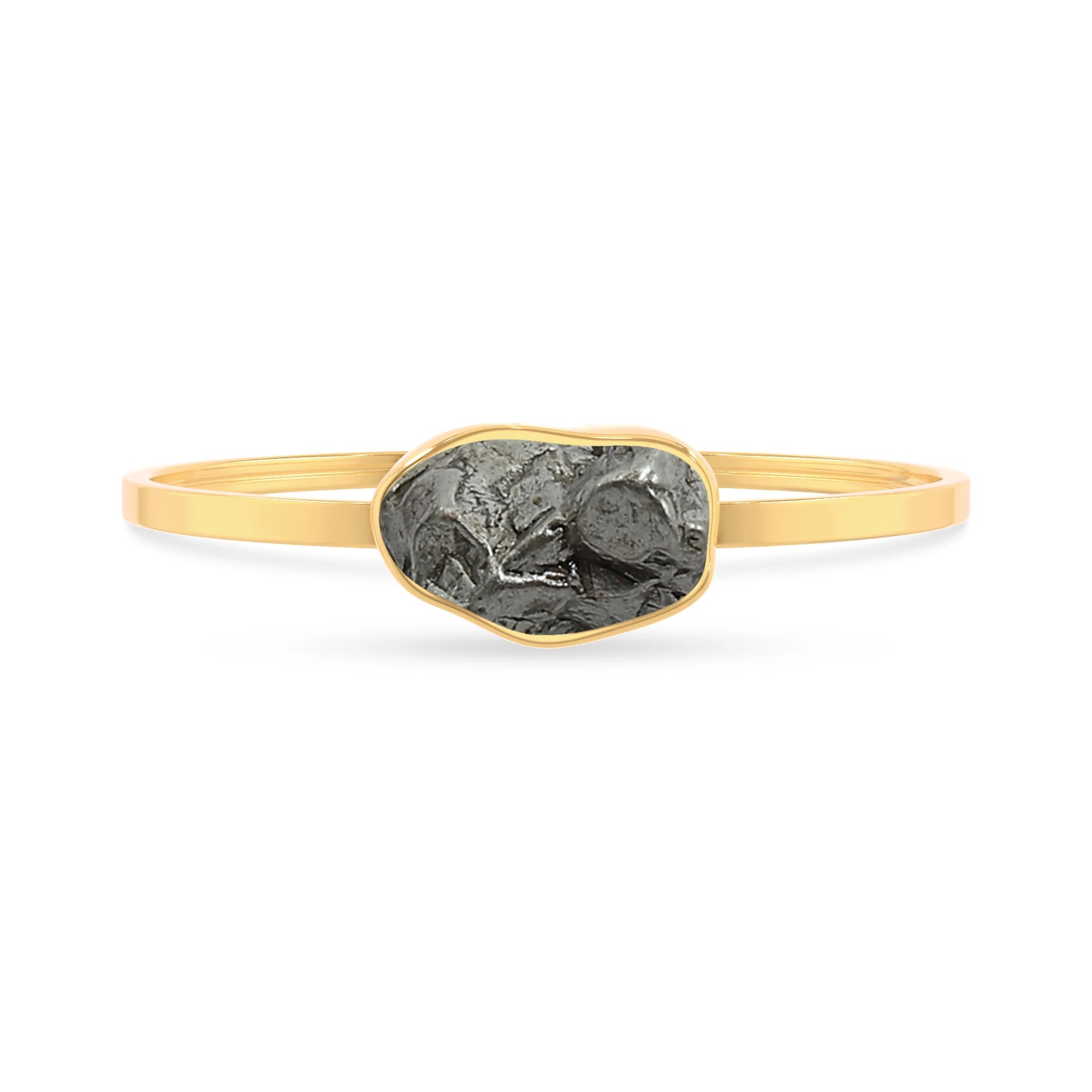 meteorite rough bracelet