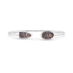 black fossil coral cab bracelet