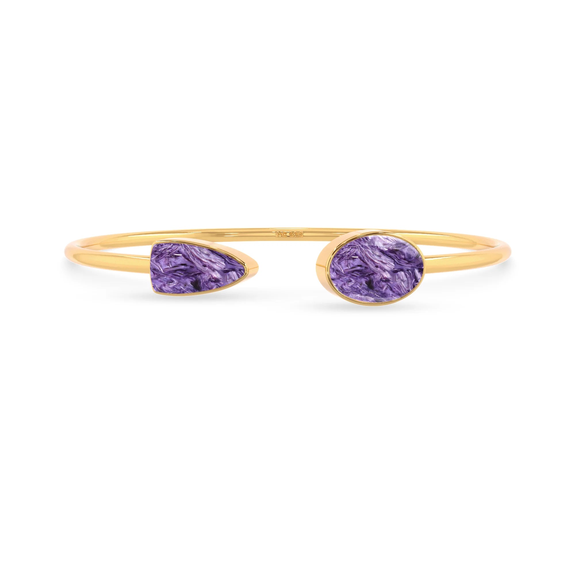 charoite cab bracelet