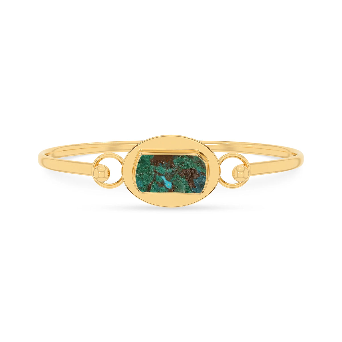 chrysocolla rough bracelet