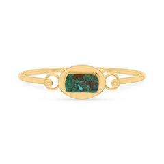 chrysocolla rough bracelet