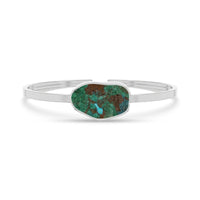 chrysocolla rough bracelet