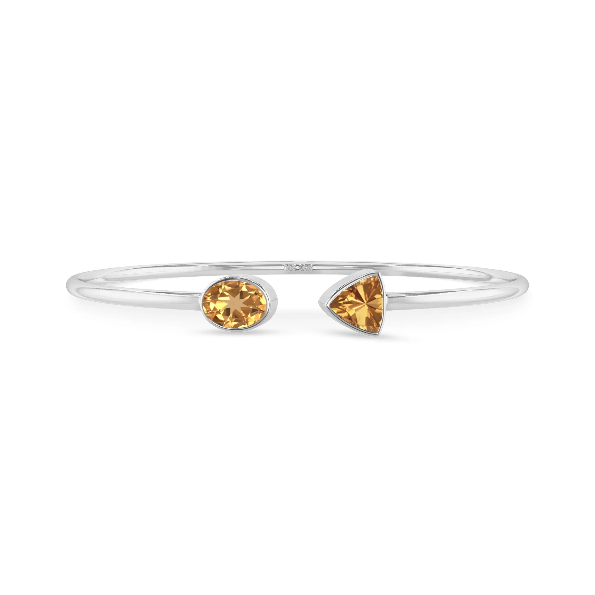 citrine cut bracelet