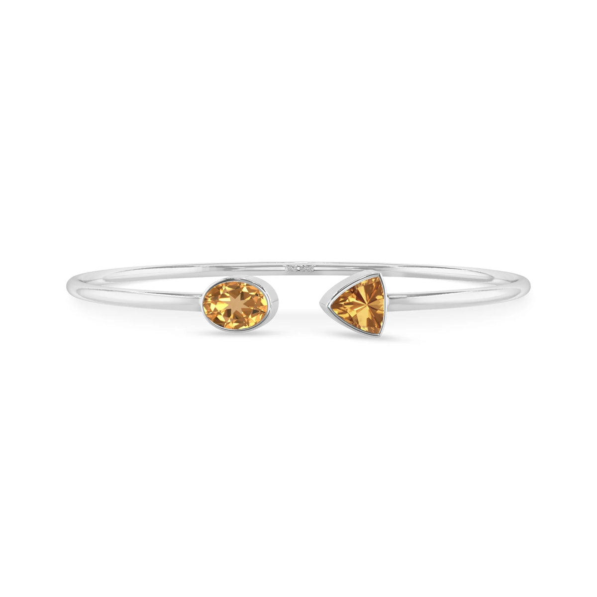 citrine cut bracelet