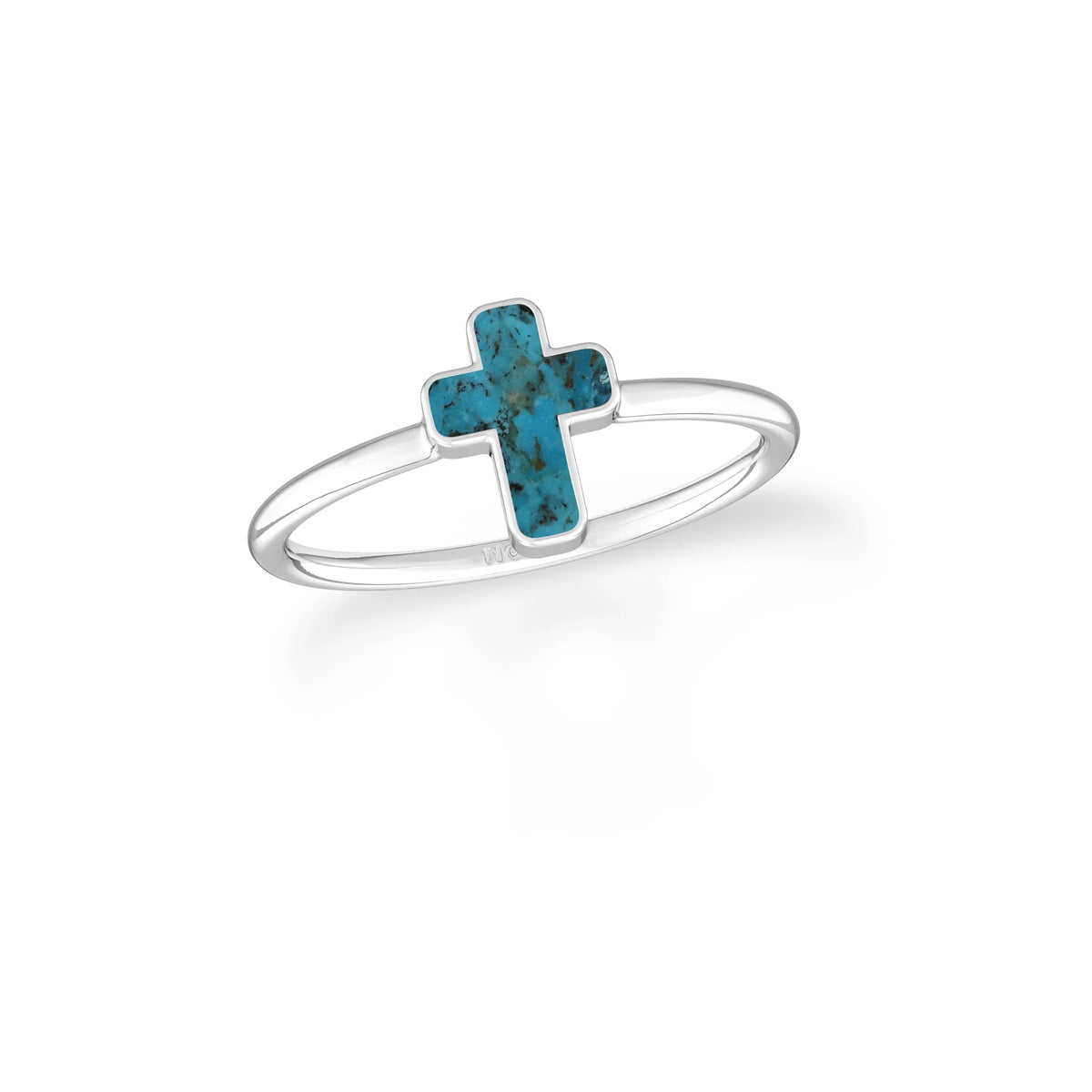 turquoise bezel-set ring