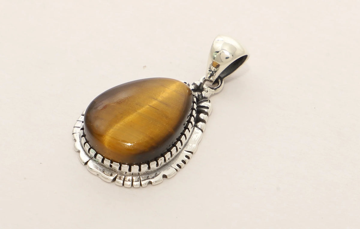 tiger eye pendant