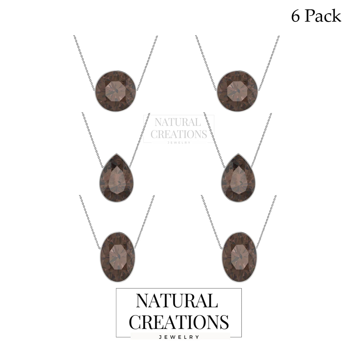 smoky-quartz pendant